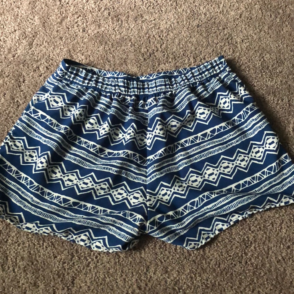 Tribal print shorts